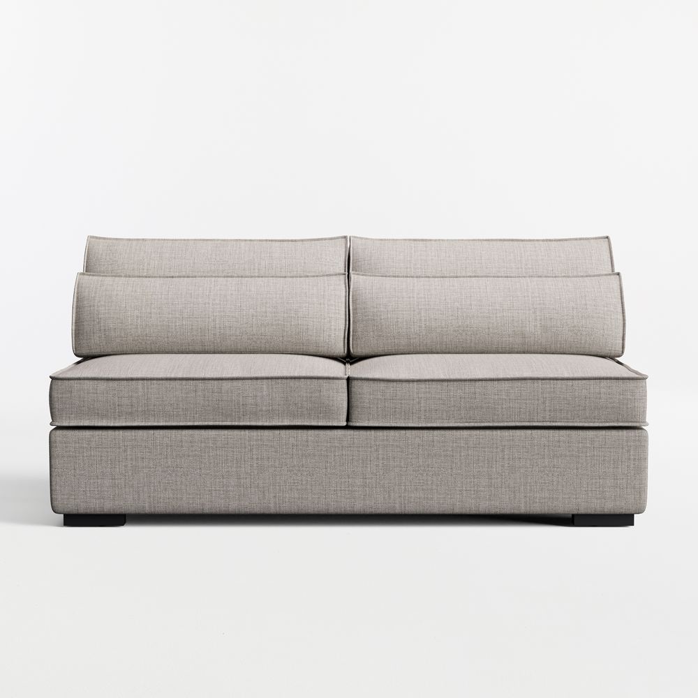 Soho Armless Sofa Sectional Piece