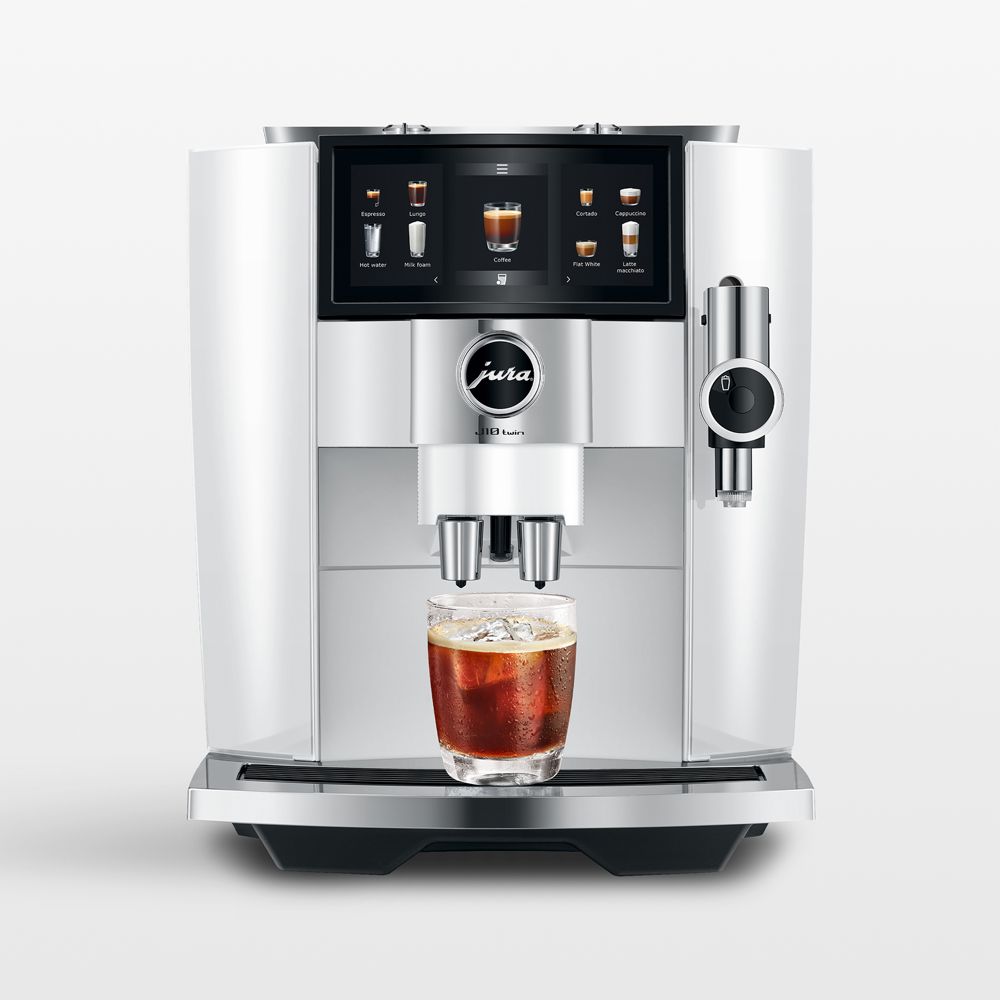 JURA J10 twin Diamond White Espresso Machine