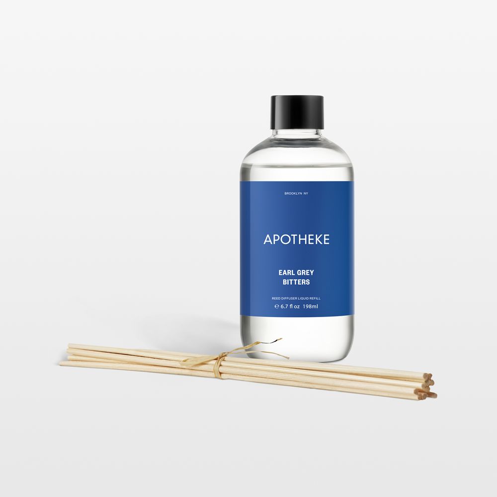 Apotheke Earl Grey Bitters Reed Diffuser Liquid Refill