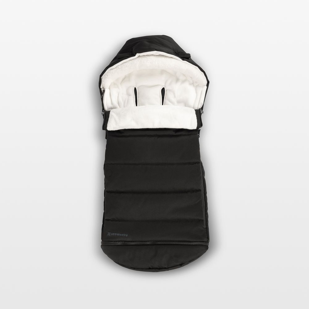 UPPAbaby CozyGanoosh James Black Stroller Footmuff