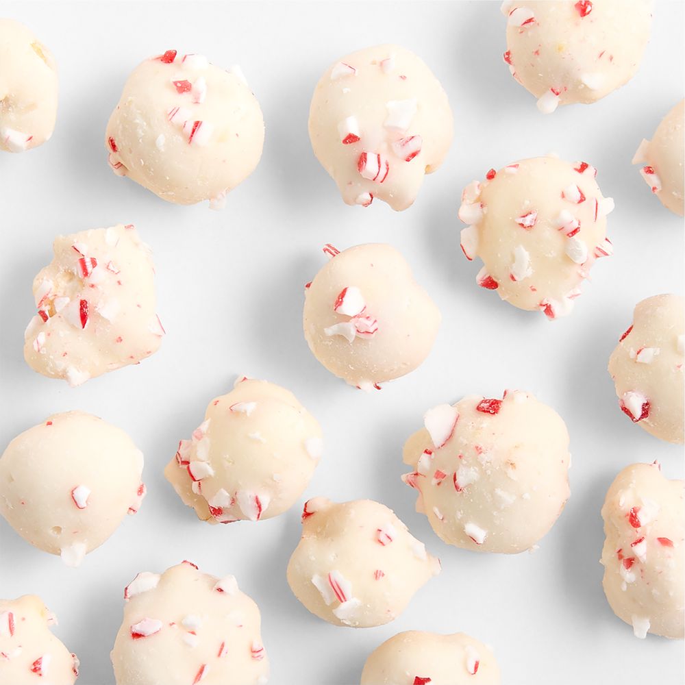 Frosted Peppermint Caramel Corn in Single-Serve Tent Gift Box