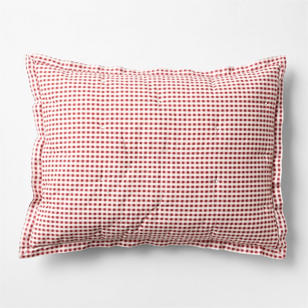 Santas Snowy Flight Kids Pillow Sham