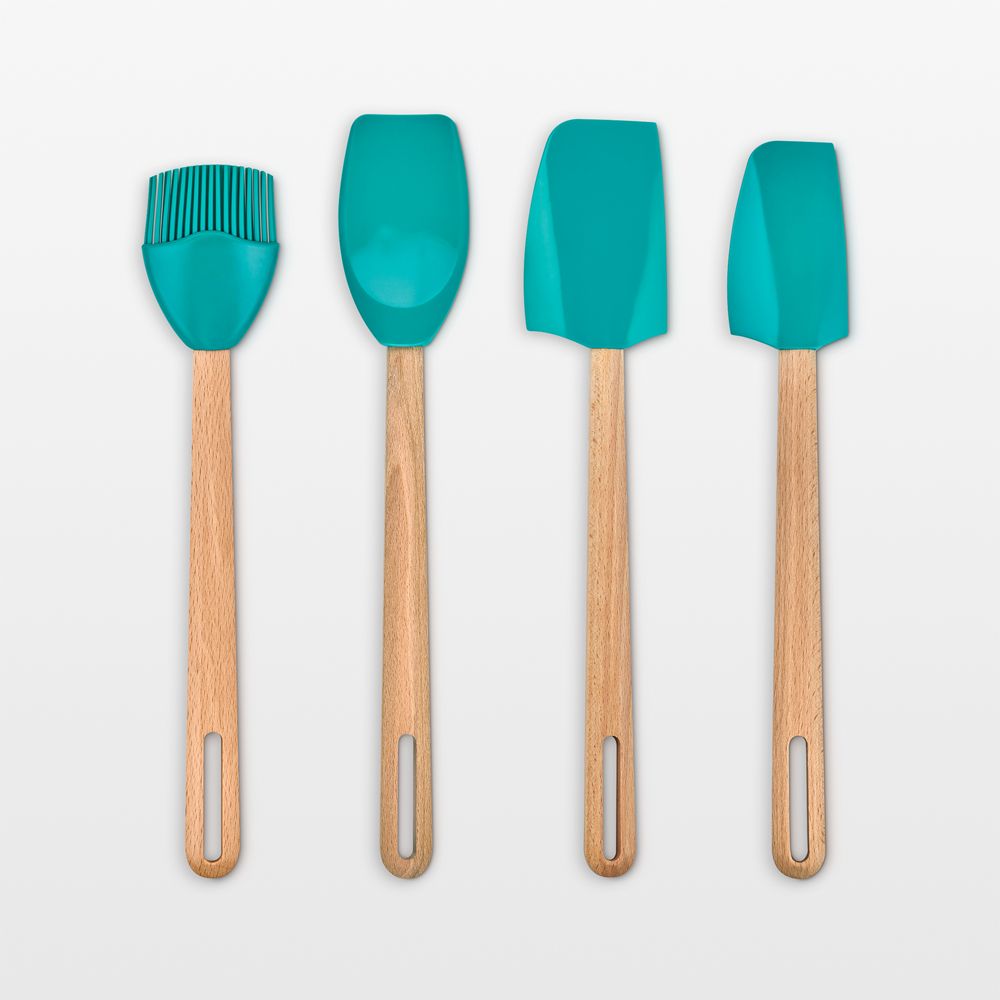 Le Creuset Signature 4-Piece Riviera Silicone Tool Set