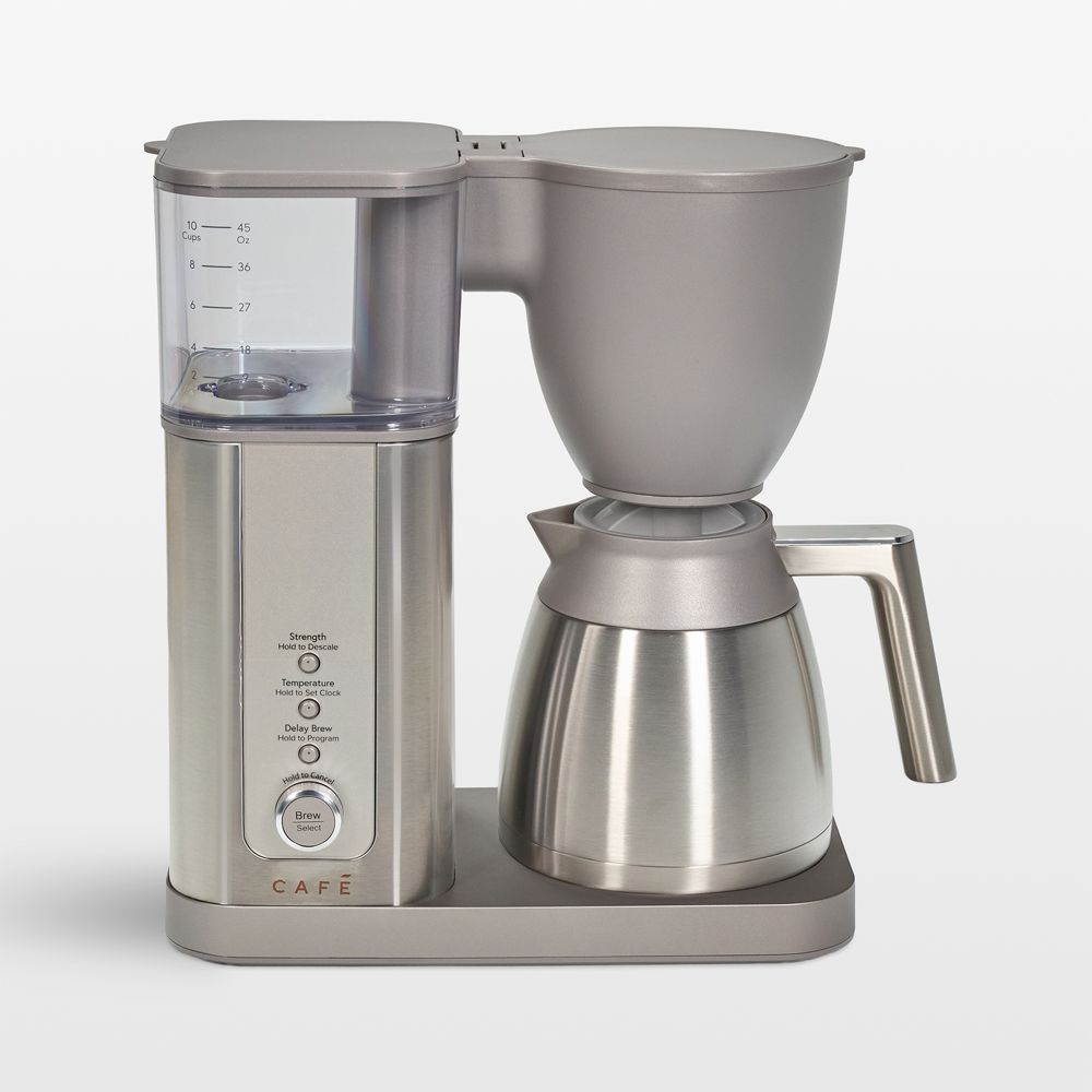 CAFÉ Stainless Steel 10-Cup Drip Coffee Maker with Thermal Carafe