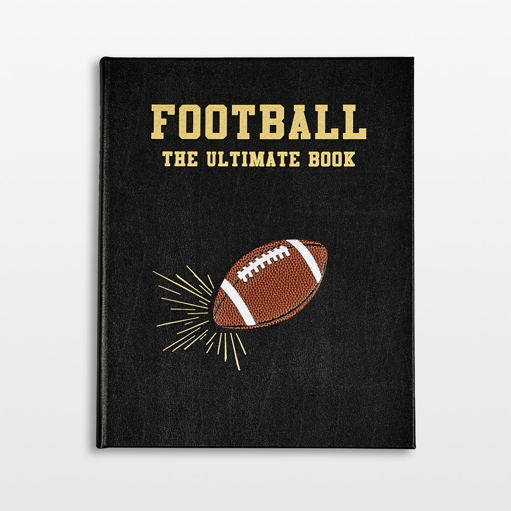 "Football: The Ultimate Book" Leather Bound Coffee Table Book