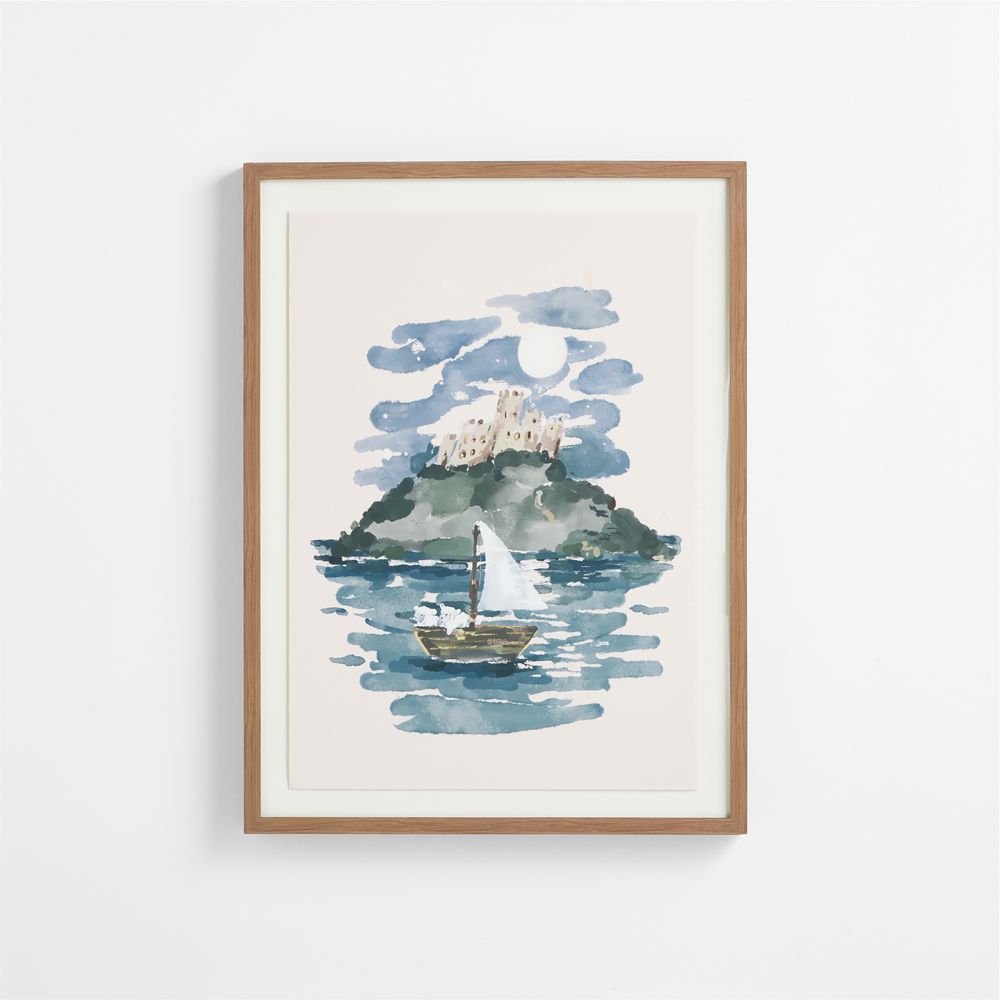Starlight Sheep by Jimmy Thompson Framed Wall Art Print