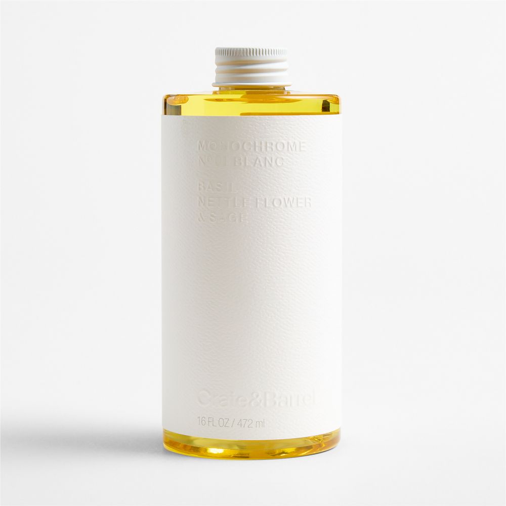 Monochrome No. 1 Blanc Diffuser Refill 16 oz.- Basil, Nettle Flower and Sage