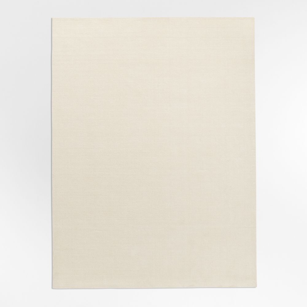 Windsor Wool Handwoven Ivory Rug