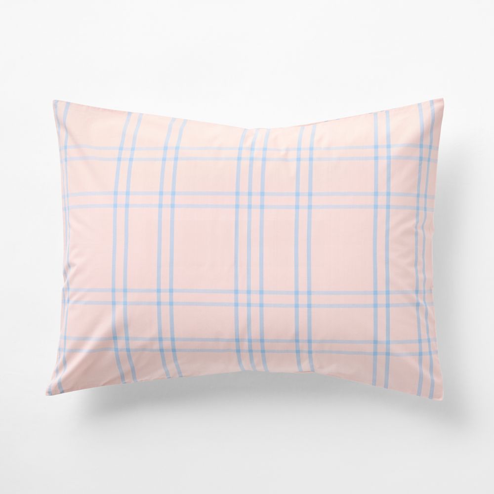 Stax Lilac Rose Organic Yarn Dyed Kids Pillow Sham