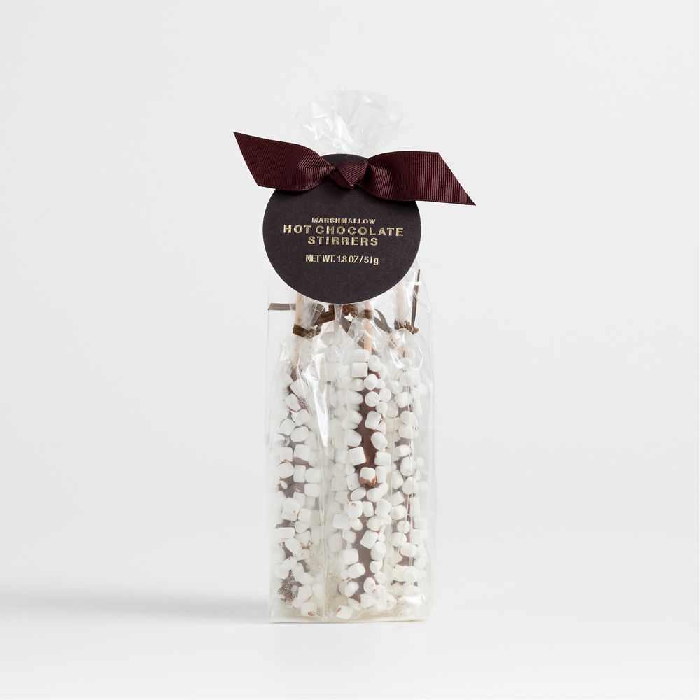 Mini Marshmallow Hot Chocolate Stirrers
