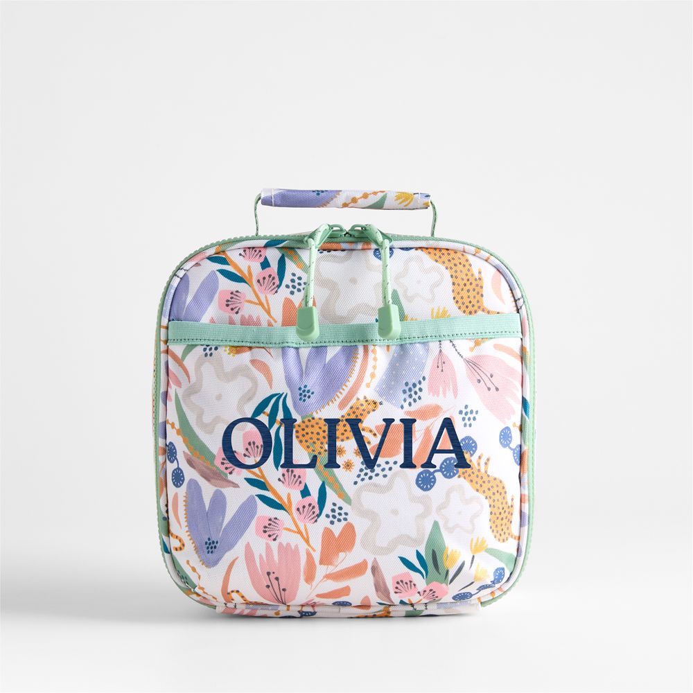Leopard Floral Standard Soft Insulated Kids Lunch Box