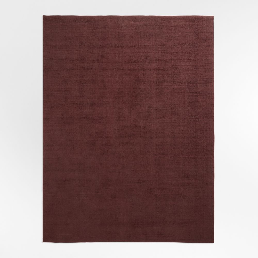 Laval Performance Handwoven Burgundy Rug