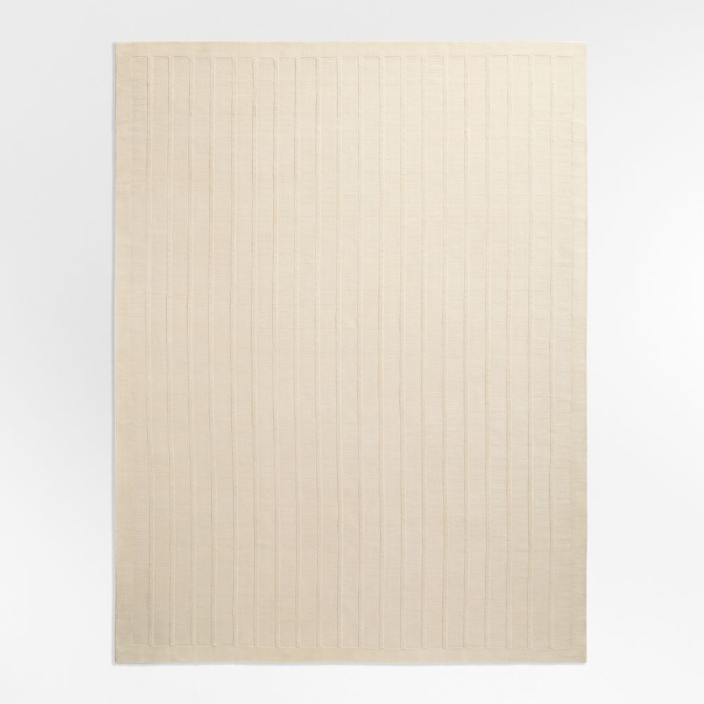Chelsea Wool Handwoven Ivory Rug