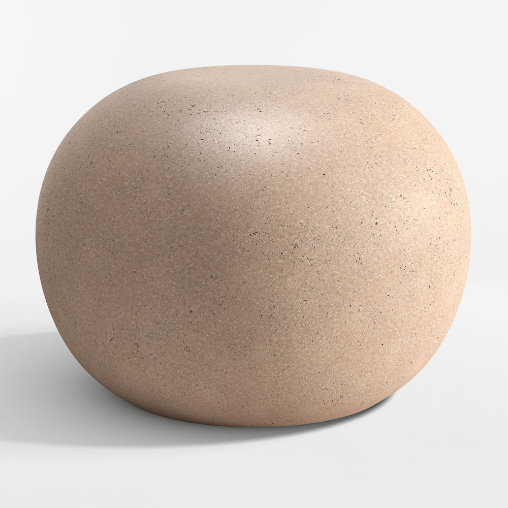 Nogu Concrete 22" Round Outdoor Side Table
