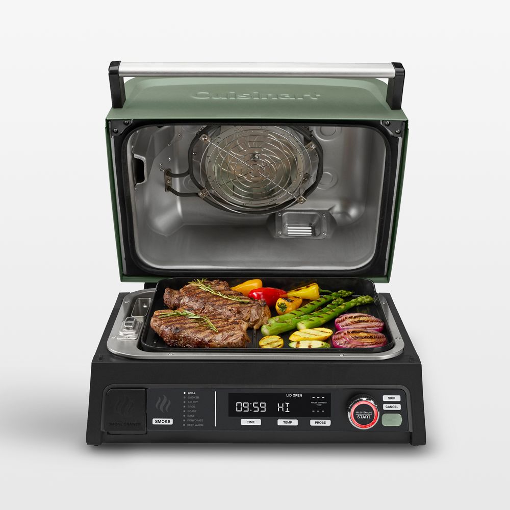 Cuisinart 8-in-1 Outdoor Electric Flavorboost Grill