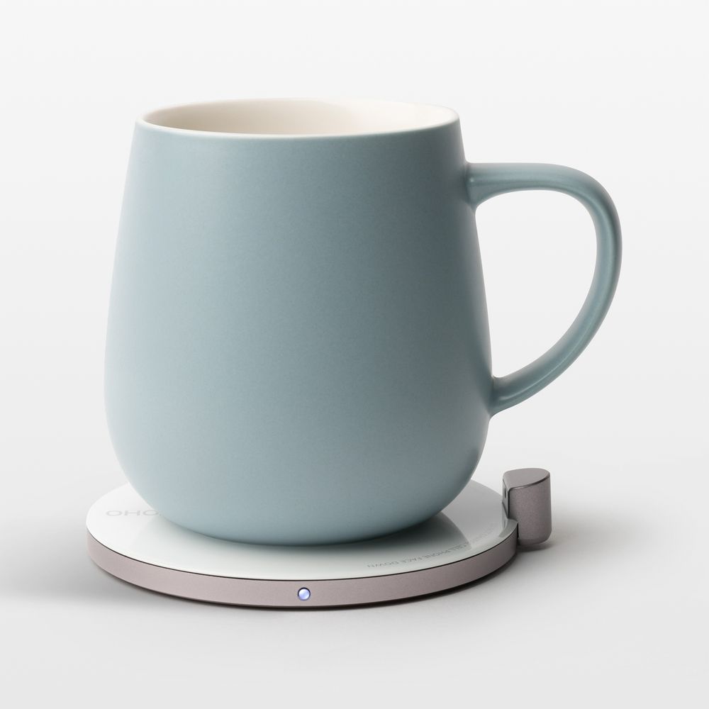 Ohom Ui Moonmist Blue Heated Coffee Mug