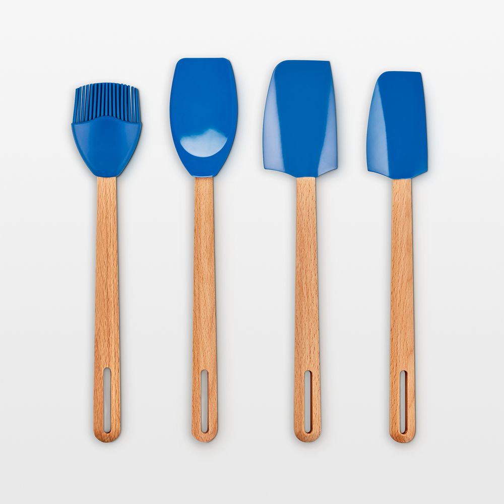 Le Creuset Signature 4-Piece Marseille Silicone Tool Set