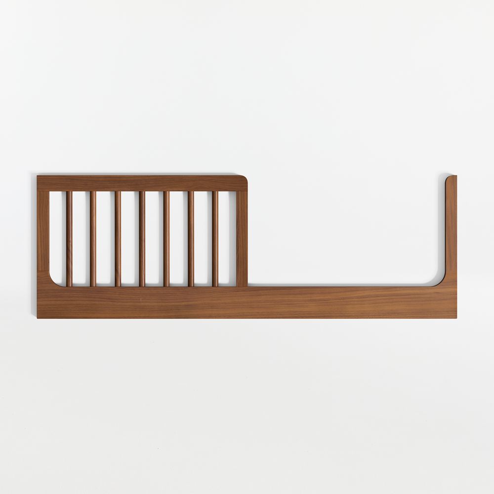 Emery Walnut Wood Toddler Bed Rail