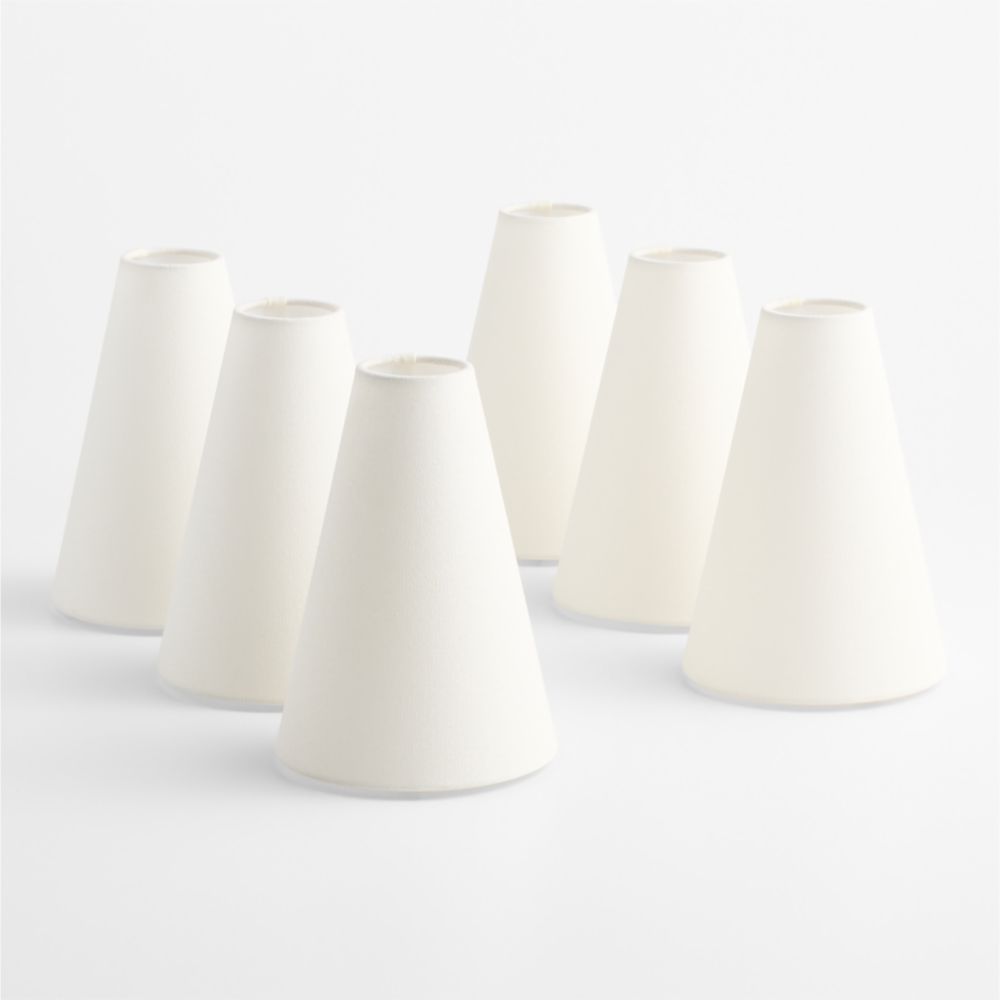 Everton Chandelier Shades, Set of 6