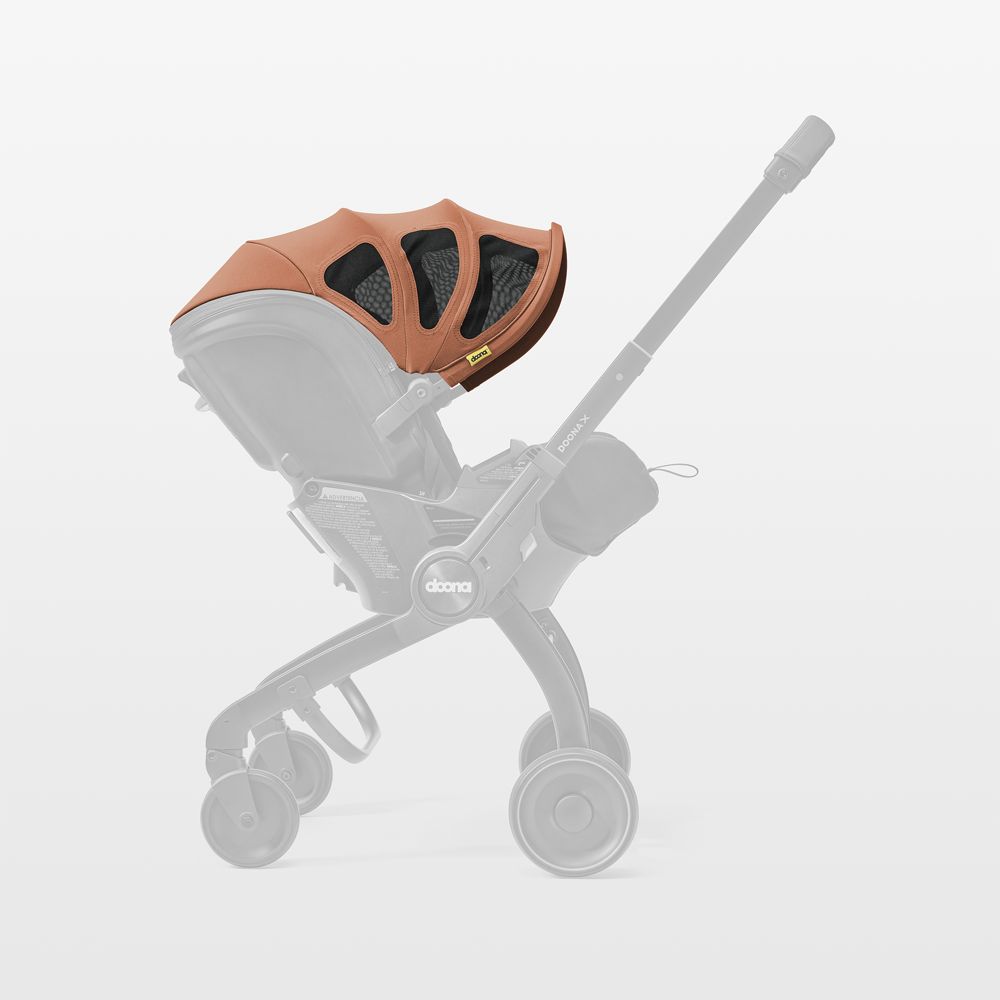 Doona X Terracotta Summer Canopy Car Seat & Stroller Attachment