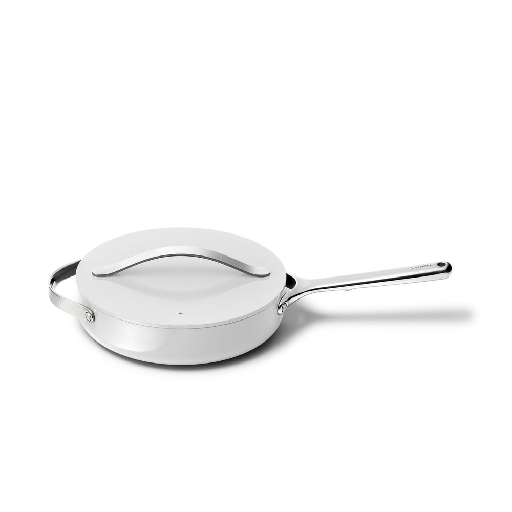 Caraway Grey Ceramic Nonstick 3-Qt. Saute Pan
