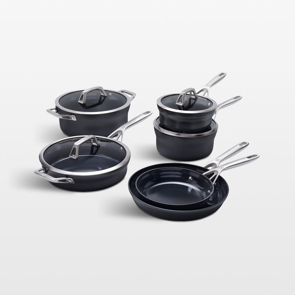 ZWILLING J.A. Henckels Motion Ceramic Nonstick 10-Piece Cookware Set