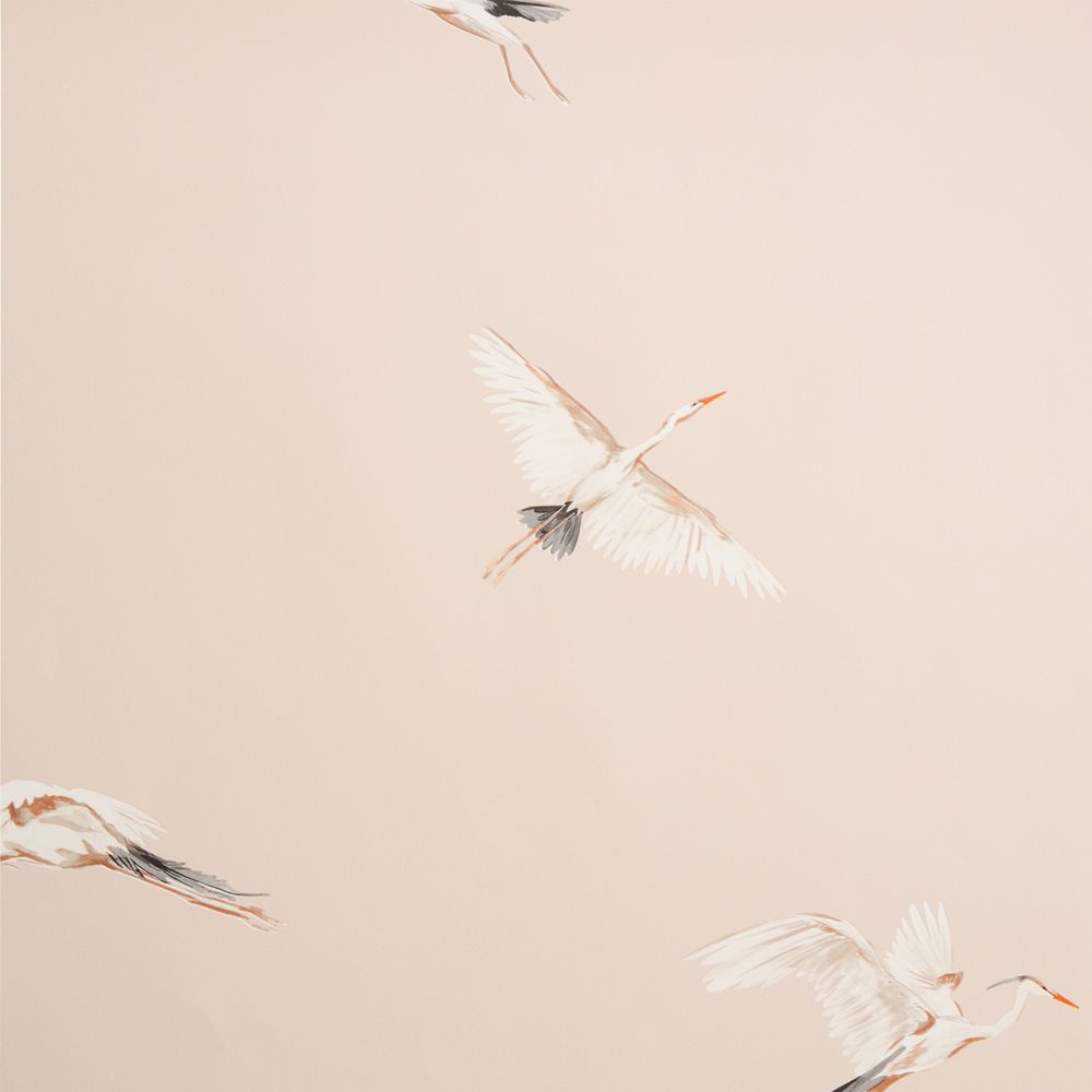 Nest Warm Neutral Beige Wallpaper