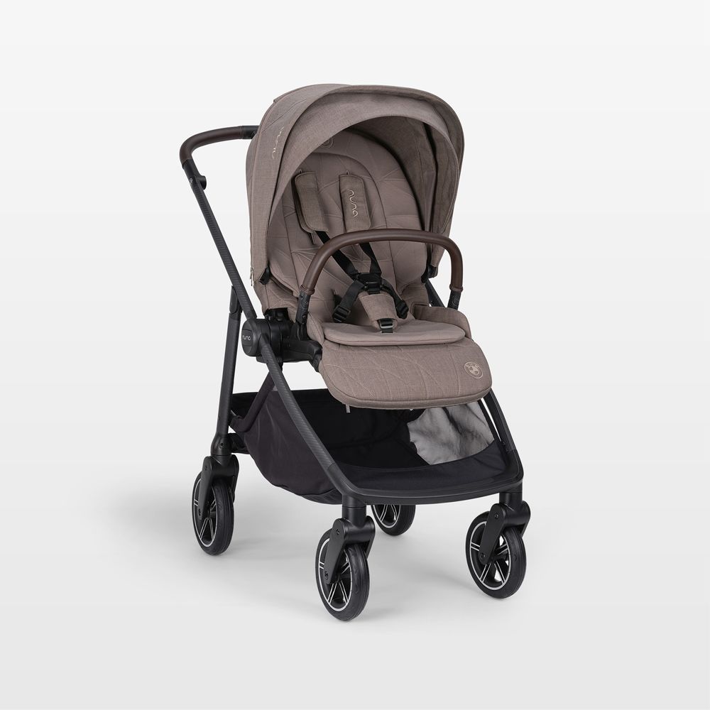 Nuna x BMW SWIV Umber Brown Lightweight Baby Stroller