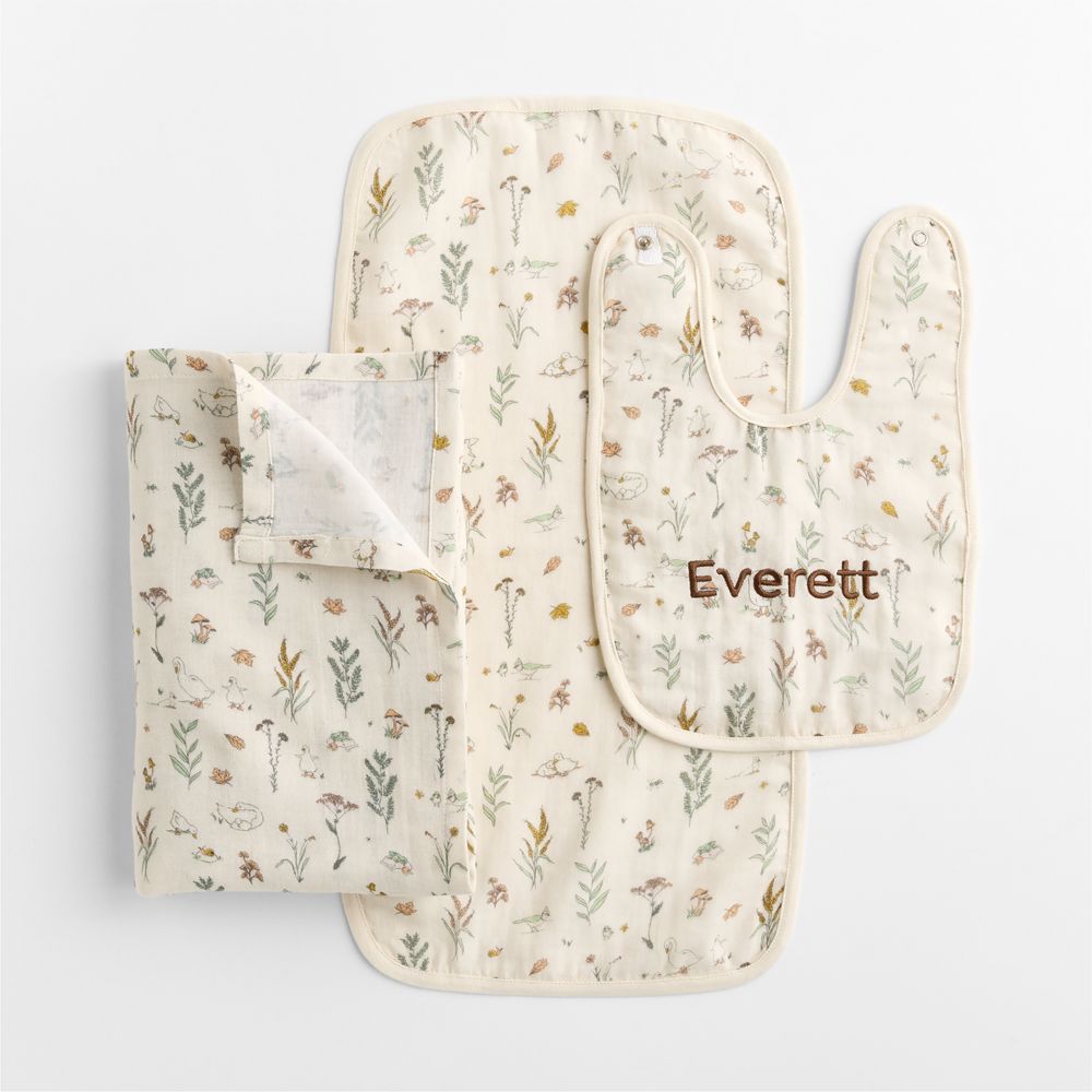 Little Duckling Ivory 3-Piece Baby Gift Set