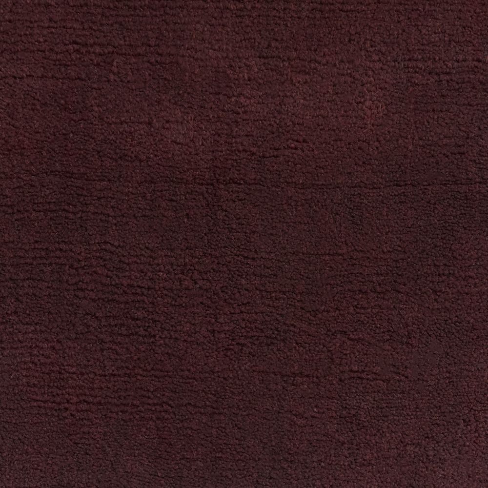 Northbrook Wool Handwoven Burgundy Rug Swatch 12"x18