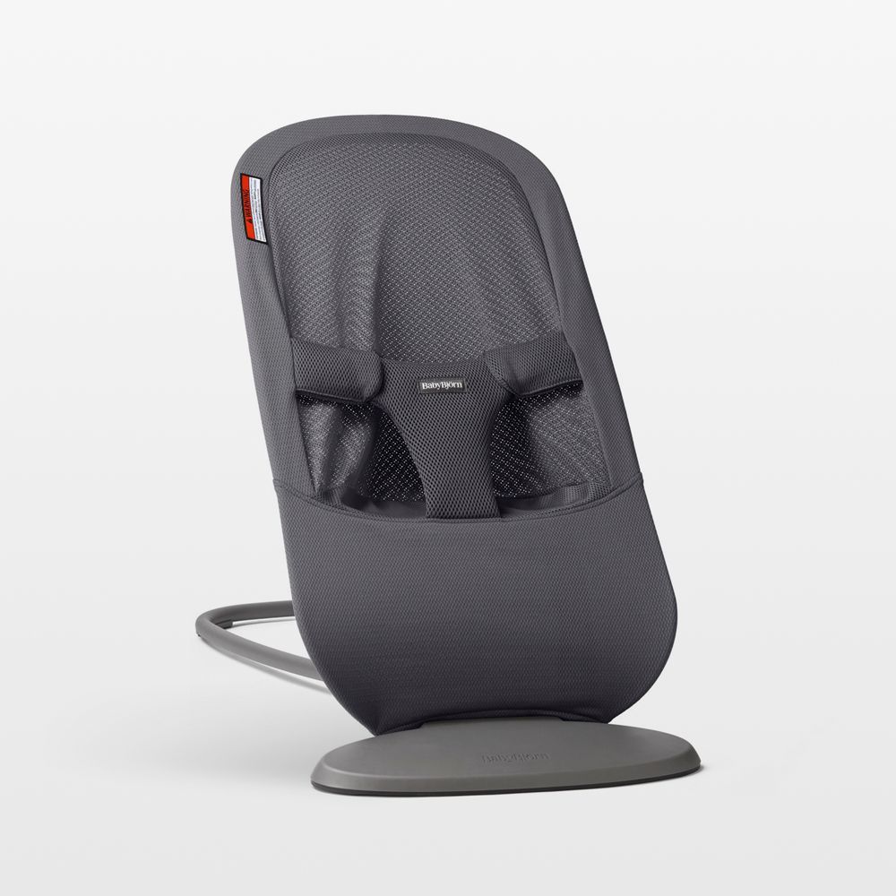BABYBJRN Bouncer Begin Dark Grey Mesh Baby Bouncer Chair