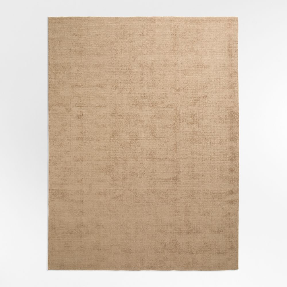 Laval Performance Handwoven Camel Brown Area Rug
