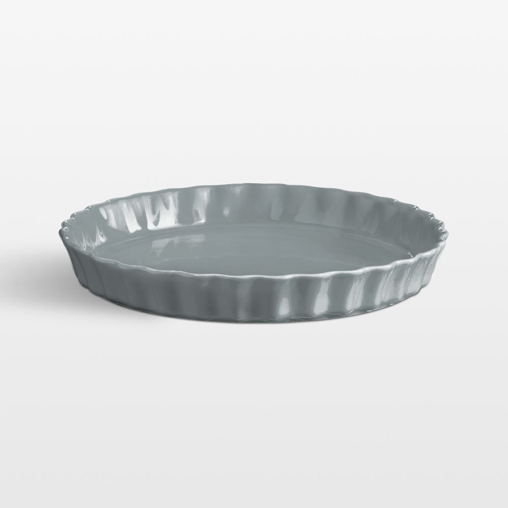 Emile Henry Fog Tart Round Baking Dish