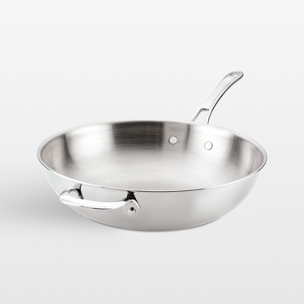Anolon Everlast Stainless Steel Tri-Ply 12.5" Stirfy Pan