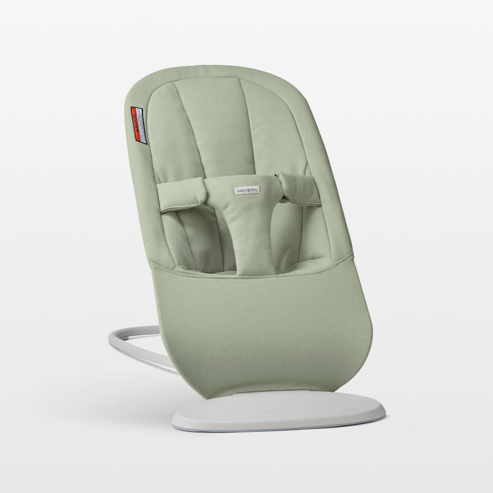 BABYBJRN Bouncer Begin Light Green Woven Baby Bouncer Chair
