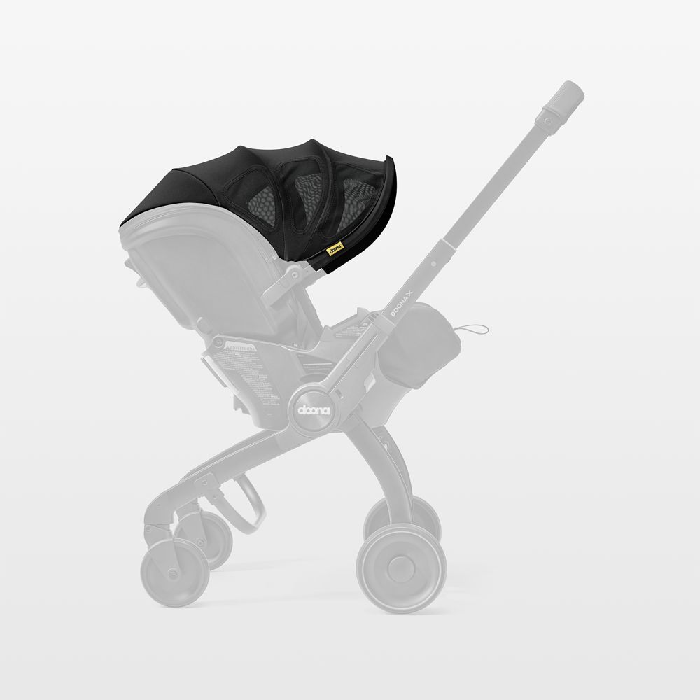 Doona X Nitro Black Summer Canopy Car Seat & Stroller Attachment