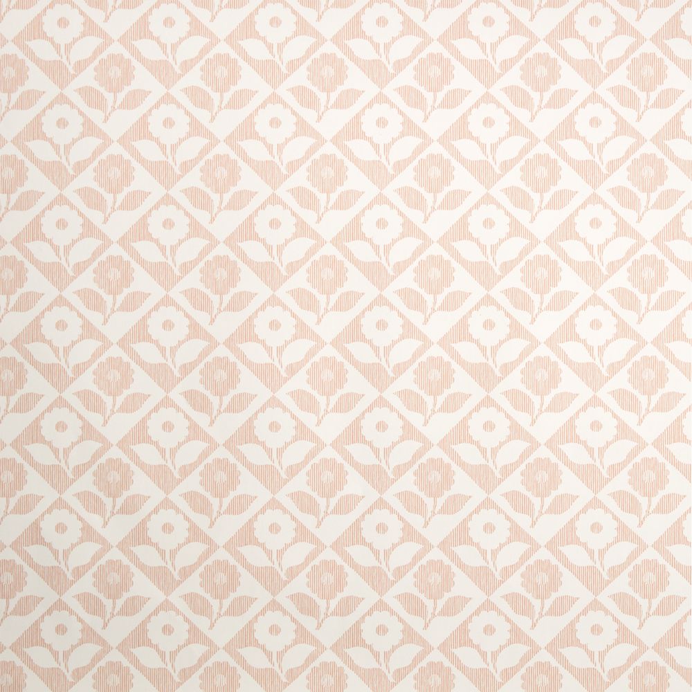 Rosalind Checker Pink Wallpaper