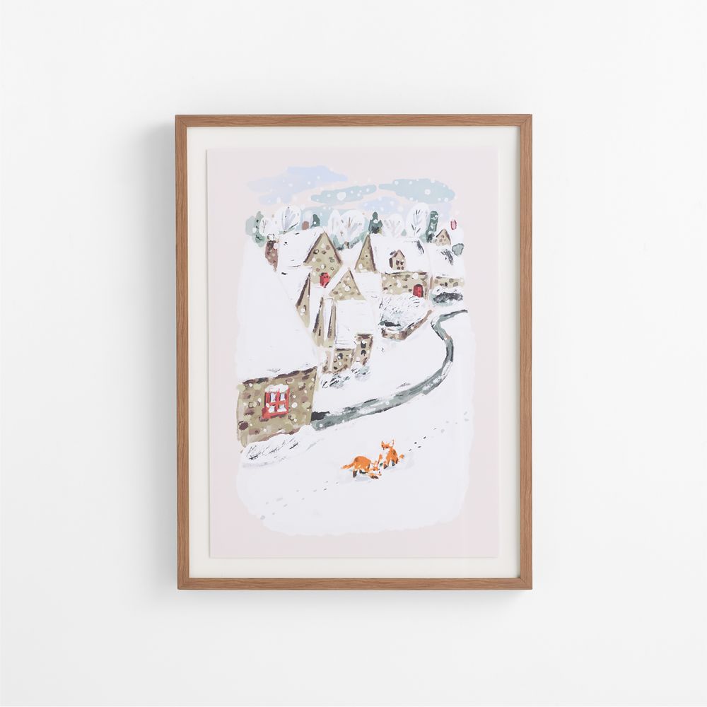 Fun Foxes by Jimmy Thompson Framed Wall Art Print