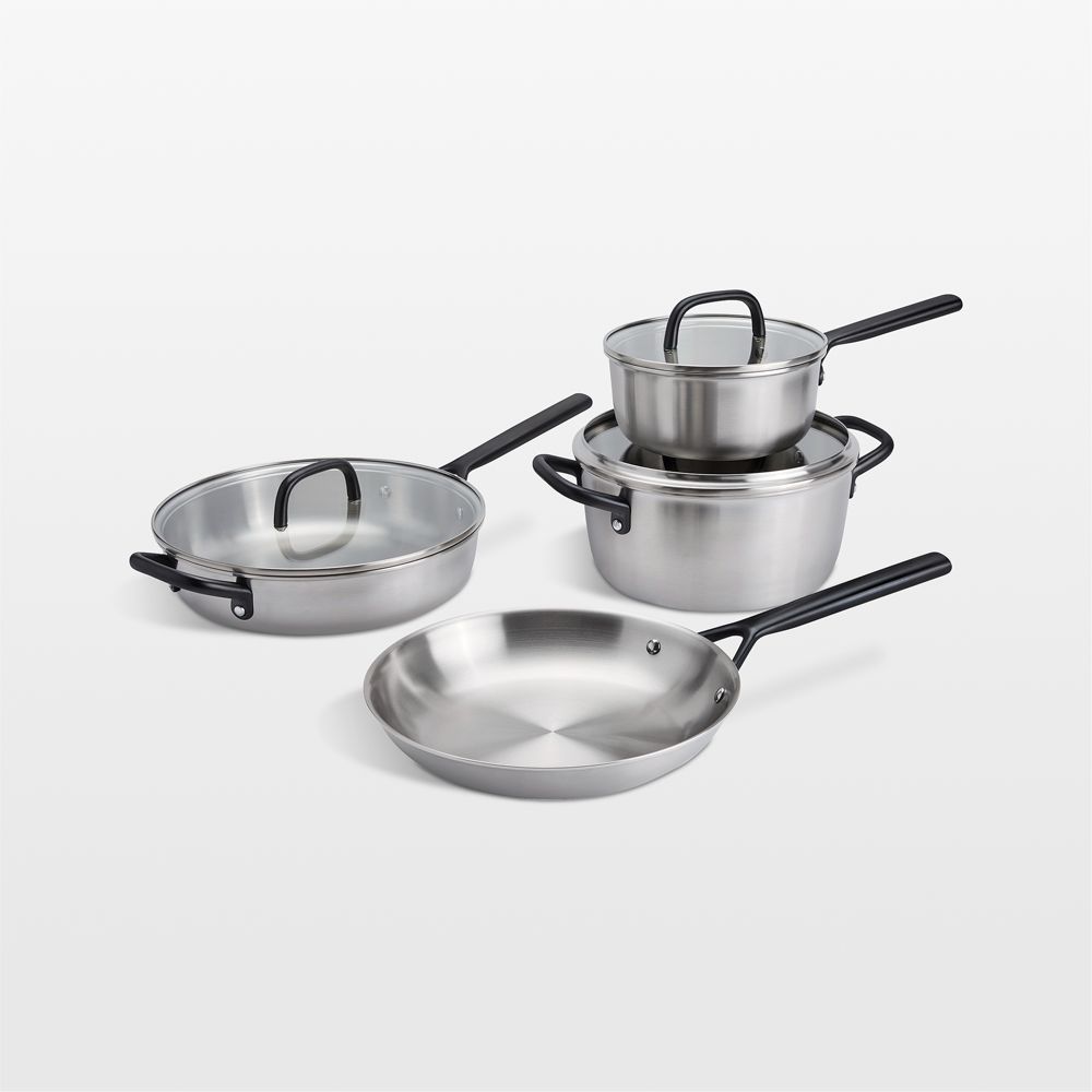 ZWILLING Milano Stainless Steel 7-Piece Cookware Set