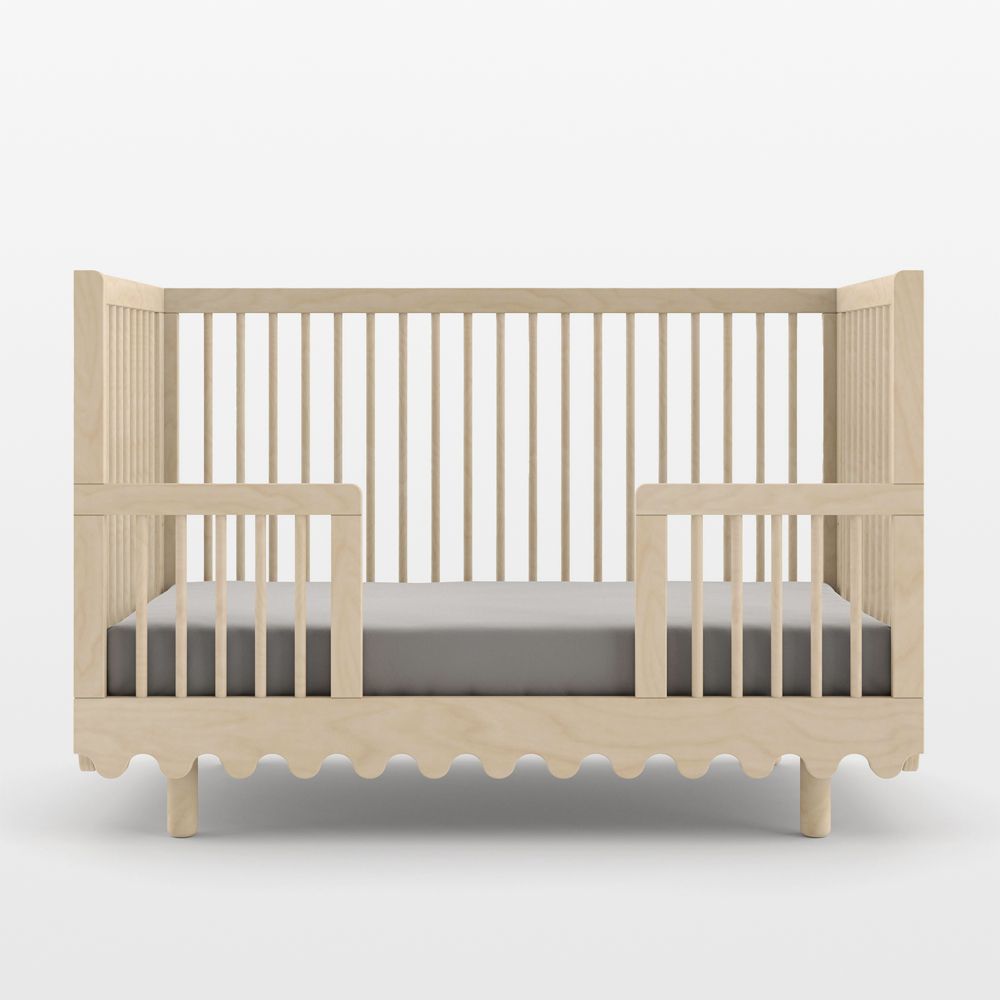 Oeuf Moss Natural Birch Wood Toddler Bed Rail