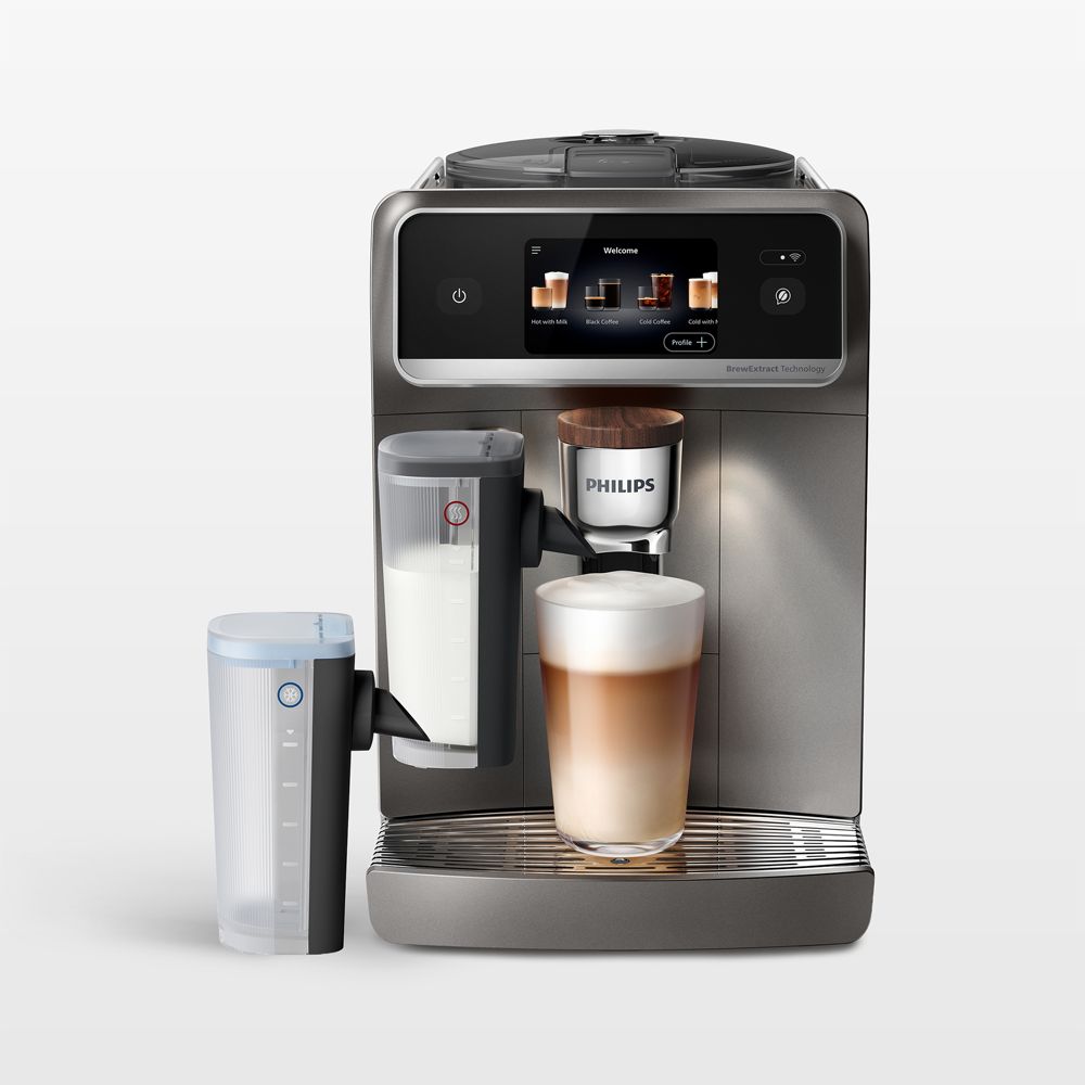 Philips Cafe Aromis 8000 Series Fully Automatic Coffee and Espresso Machine with LatteGo Pro in Grey