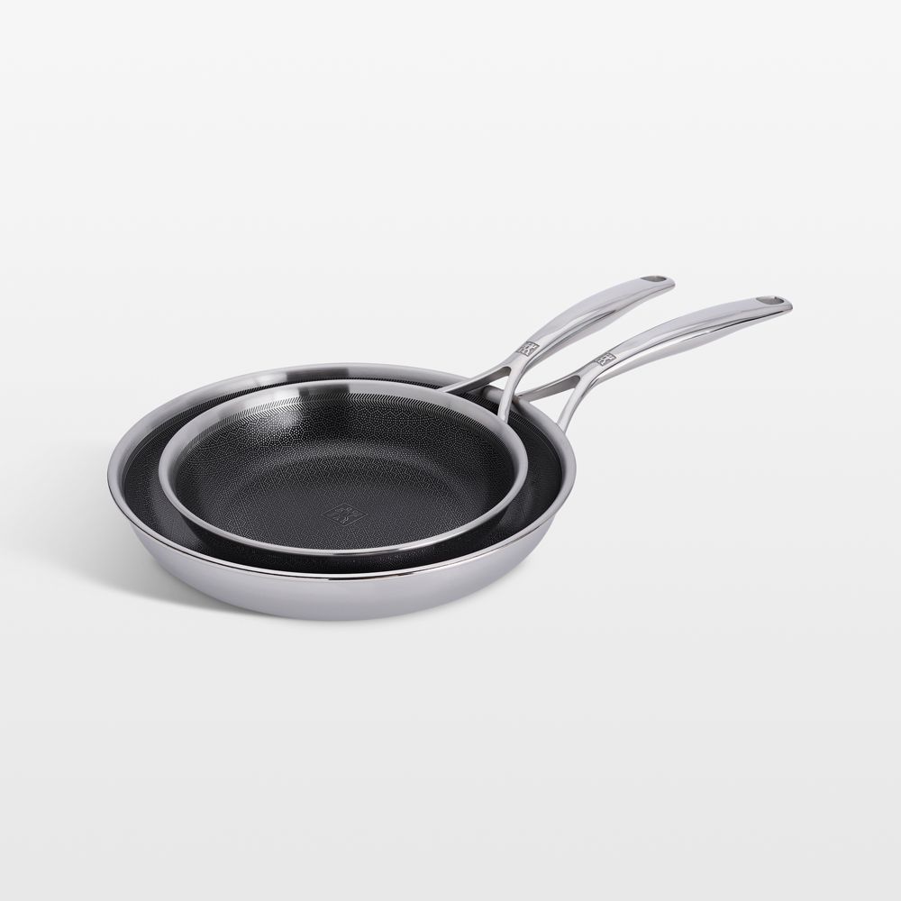ZWILLING J.A. Henckels Peak Hybrid Ceramic Dual Performance Fry Pans, Set of 2