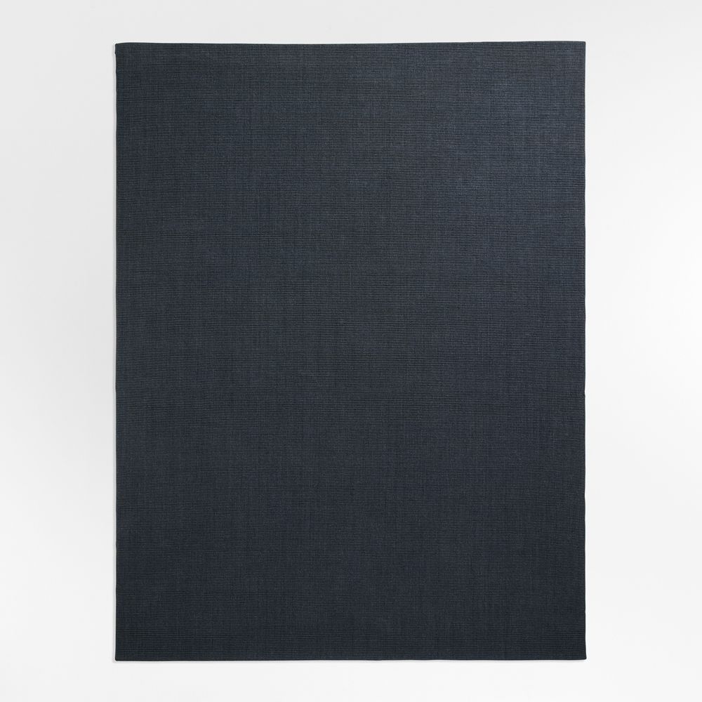 Kenmare Wool & Jute Handwoven Navy Rug