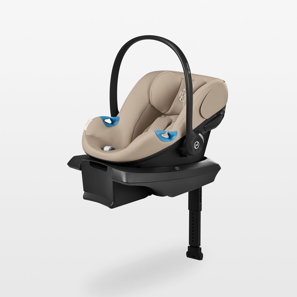 Cybex Aton G2 Almond Beige Infant Car Seat with Load Leg Base