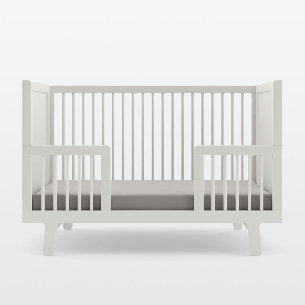 Oeuf Sparrow White Wood Toddler Bed Rail