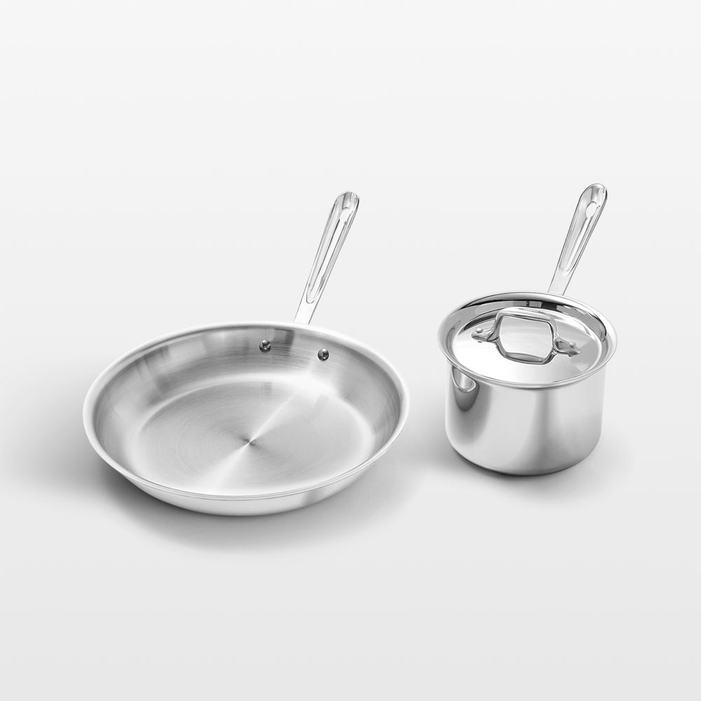 All-Clad D3 Stainless 3-Ply Sear & Serve 3-Piece Set