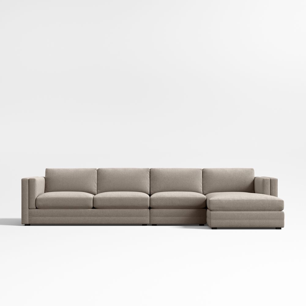 Lakeview 3-Piece Sectional Sofa with Chaise Lounge