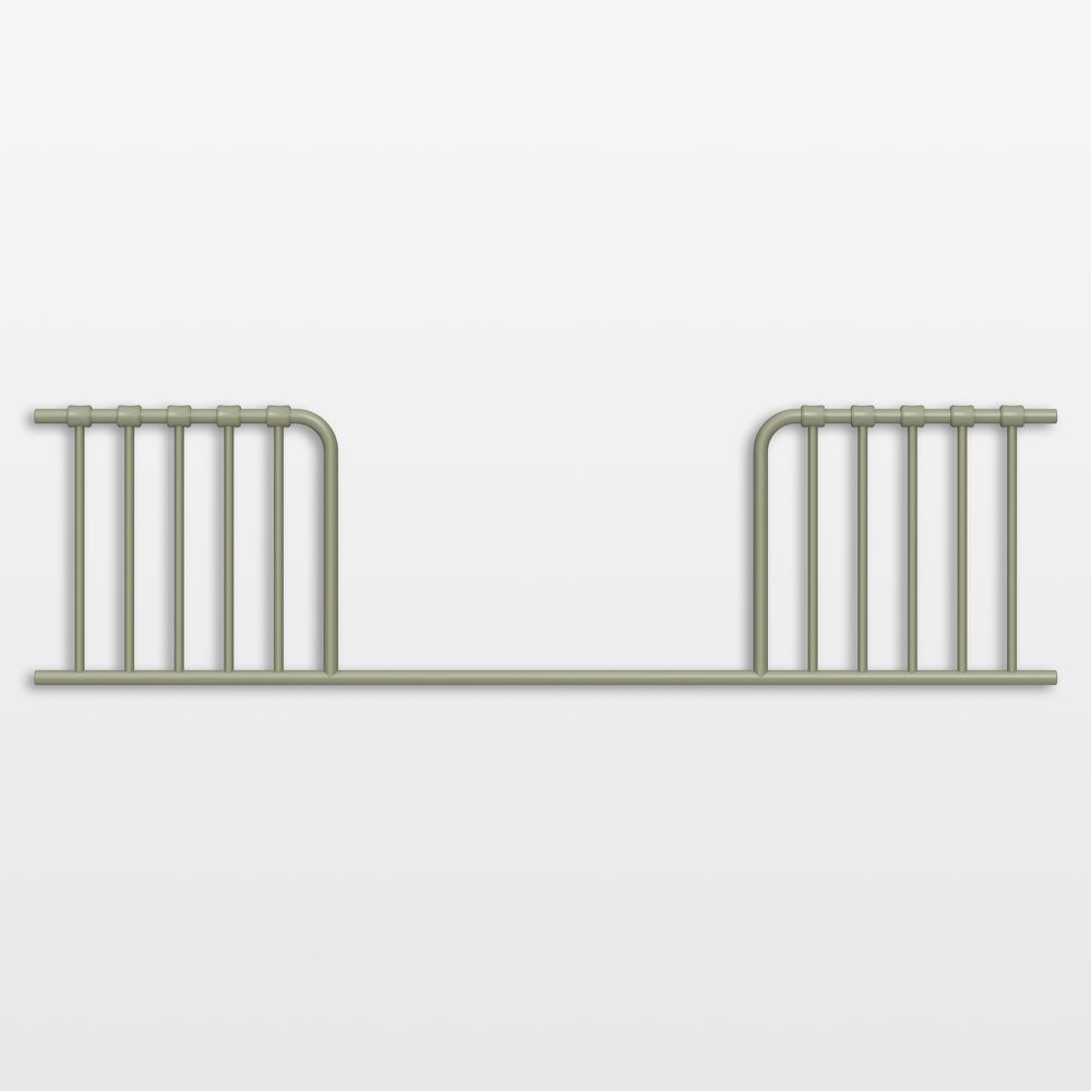 Namesake Abigail-Winston Heirloom Sage Iron Toddler Bed Rail