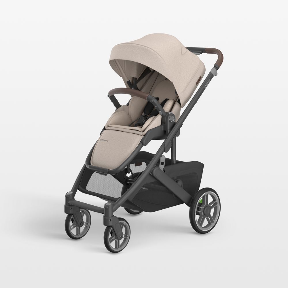 UPPAbaby Cruz V3 Ada Sandstone Melange Reclining Baby Stroller
