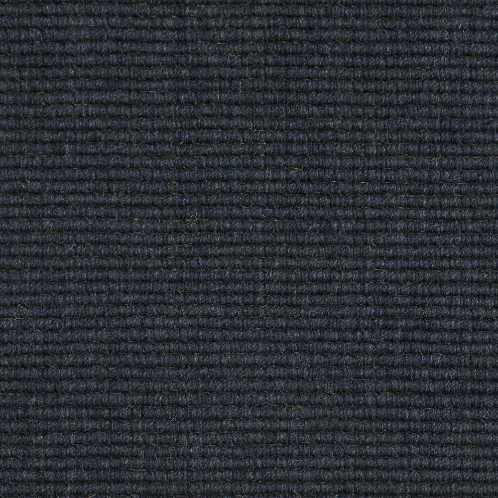 Kenmare Wool & Jute Handwoven Navy Rug Swatch 12"x18"